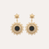 Boucles d'oreilles soleil