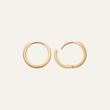 Petites créoles plaqué or