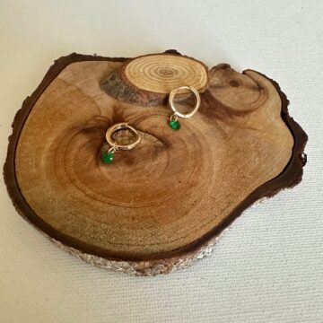 Créoles pierre verte